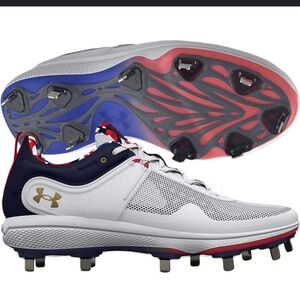 Under Armour Glyde USA LE Metal Softball Cleats